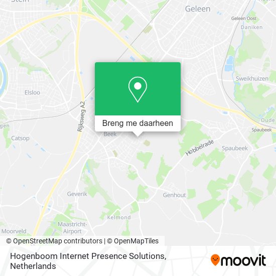 Hogenboom Internet Presence Solutions kaart