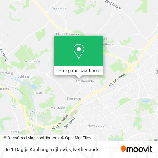 In 1 Dag je Aanhangerrijbewijs kaart