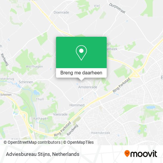 Adviesbureau Stijns kaart