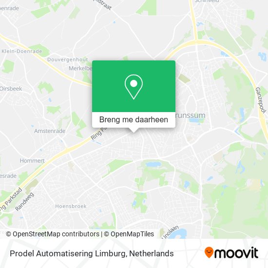 Prodel Automatisering Limburg kaart