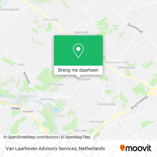 Van Laarhoven Advisory Services kaart