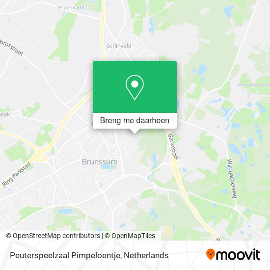 Peuterspeelzaal Pimpeloentje kaart