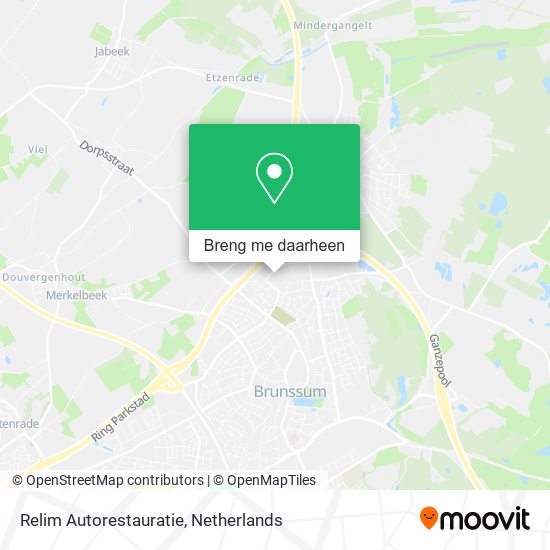 Relim Autorestauratie kaart