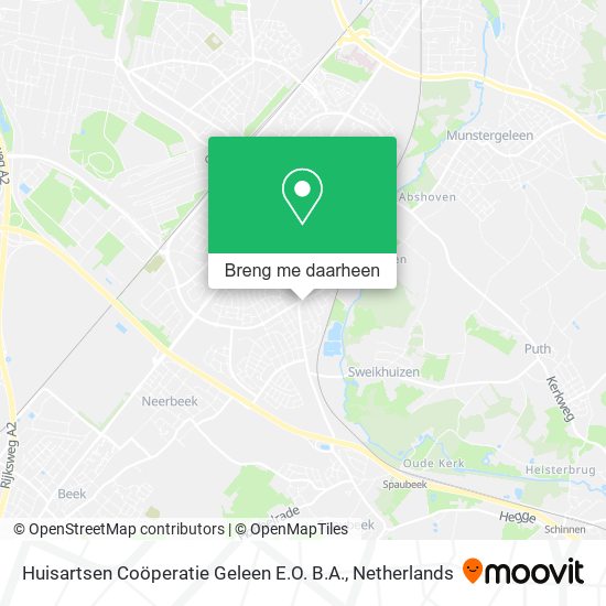 Huisartsen Coöperatie Geleen E.O. B.A. kaart