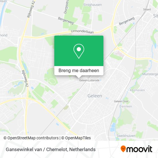 Gansewinkel van / Chemelot kaart