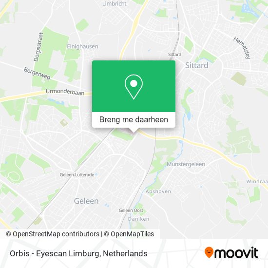Orbis - Eyescan Limburg kaart