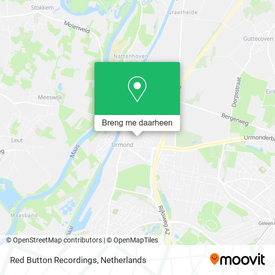 Red Button Recordings kaart