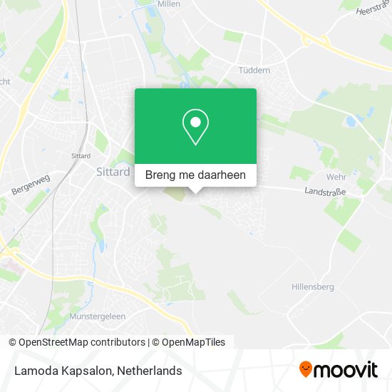 Lamoda Kapsalon kaart