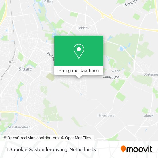 't Spookje Gastouderopvang kaart