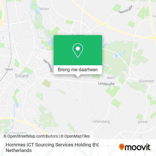 Hommes ICT Sourcing Services Holding BV kaart