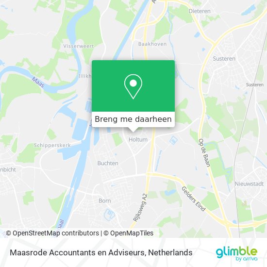 Maasrode Accountants en Adviseurs kaart