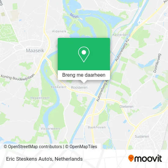 Eric Steskens Auto's kaart