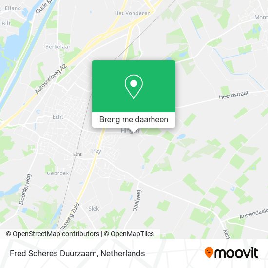 Fred Scheres Duurzaam kaart