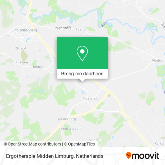 Ergotherapie Midden Limburg kaart