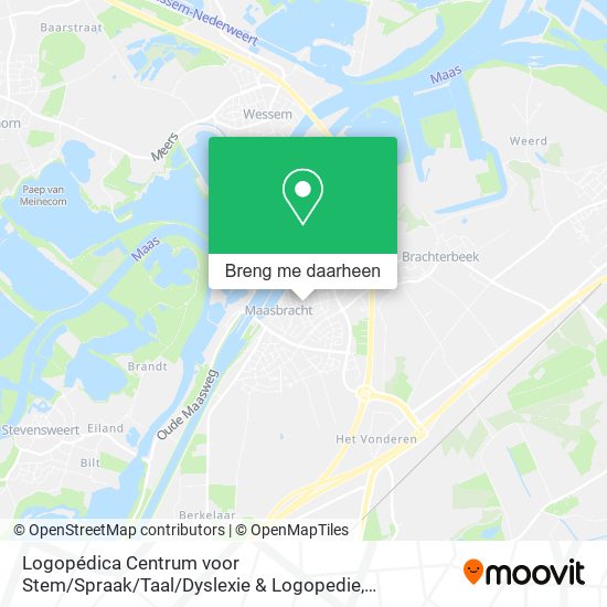 Logopédica Centrum voor Stem / Spraak / Taal / Dyslexie & Logopedie kaart