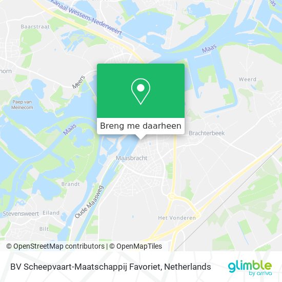 BV Scheepvaart-Maatschappij Favoriet kaart