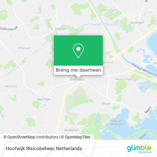 Hoofwijk Risicobeheer kaart