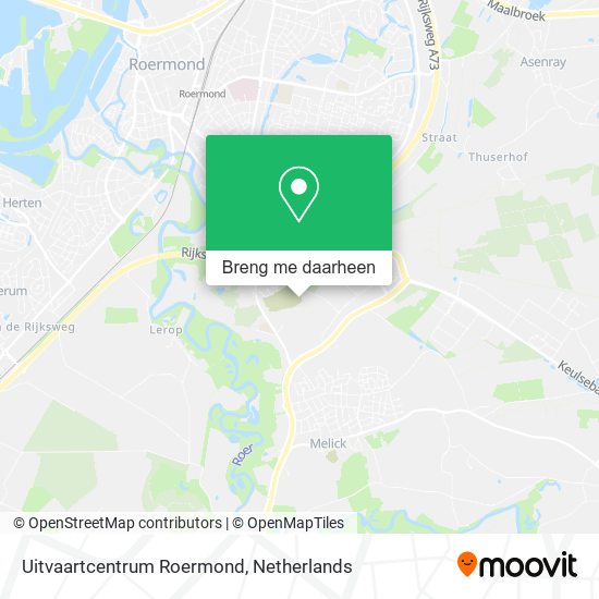 Uitvaartcentrum Roermond kaart