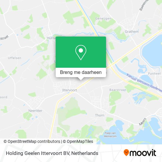 Holding Geelen Ittervoort BV kaart