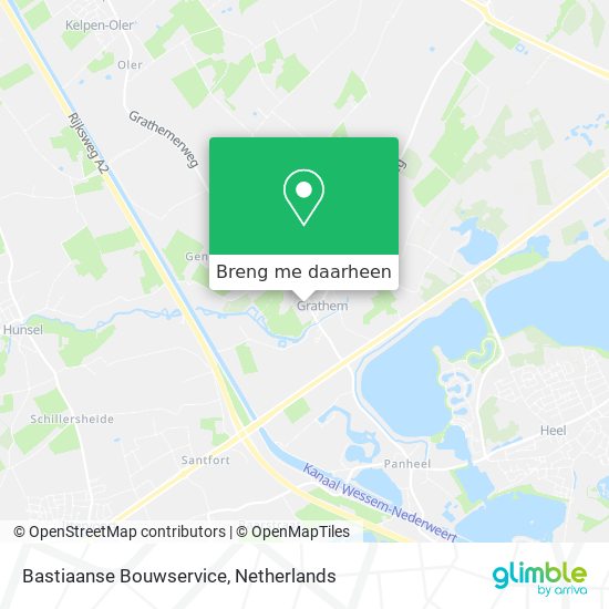 Bastiaanse Bouwservice kaart