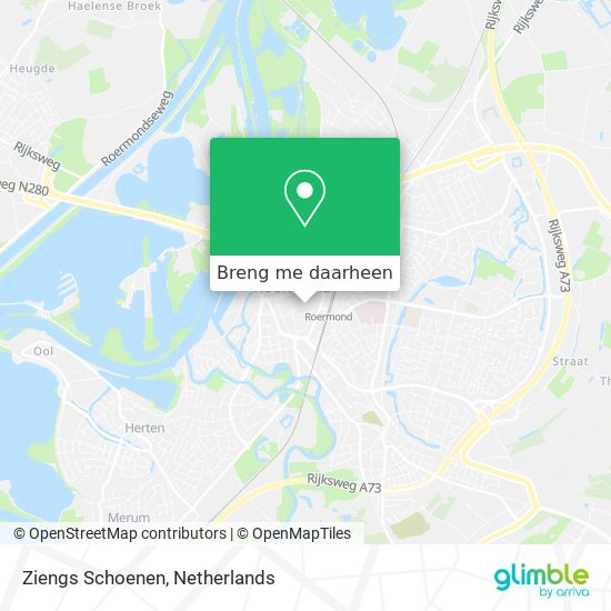 tetraëder Eigenlijk Onveilig Hoe gaan naar Ziengs Schoenen in Roermond via Trein of Bus?