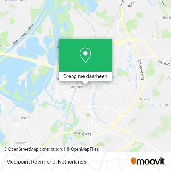 Medipoint Roermond kaart