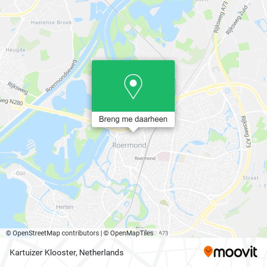 Kartuizer Klooster kaart