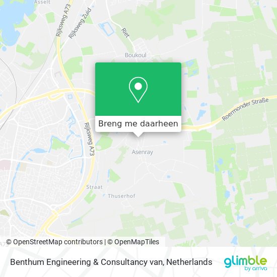 Benthum Engineering & Consultancy van kaart