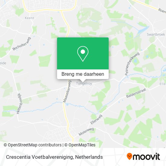 Crescentia Voetbalvereniging kaart