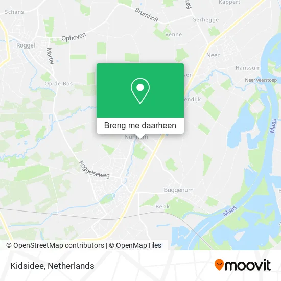 Kidsidee kaart