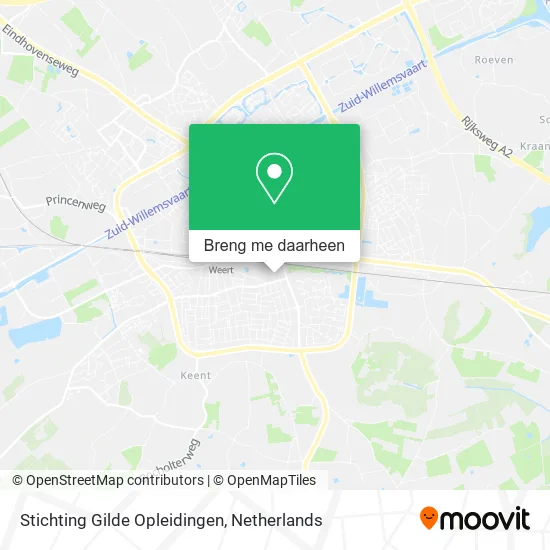 Stichting Gilde Opleidingen kaart