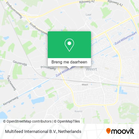 Multifeed International B.V. kaart