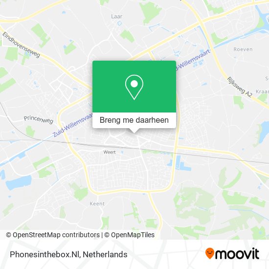 Phonesinthebox.Nl kaart