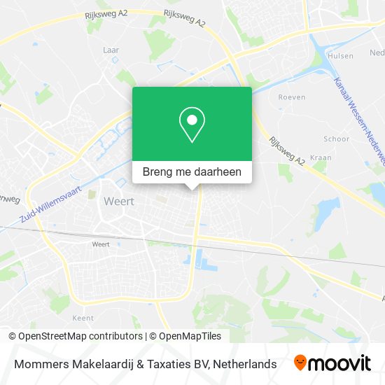 Mommers Makelaardij & Taxaties BV kaart