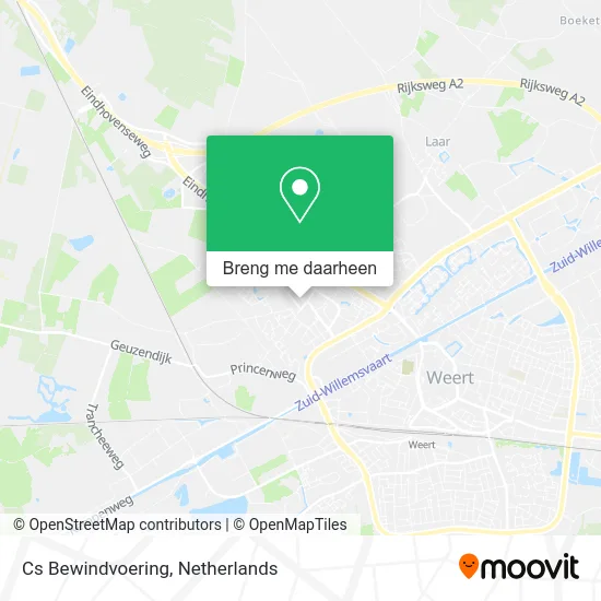 Cs Bewindvoering kaart