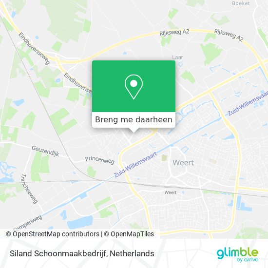 Siland Schoonmaakbedrijf kaart