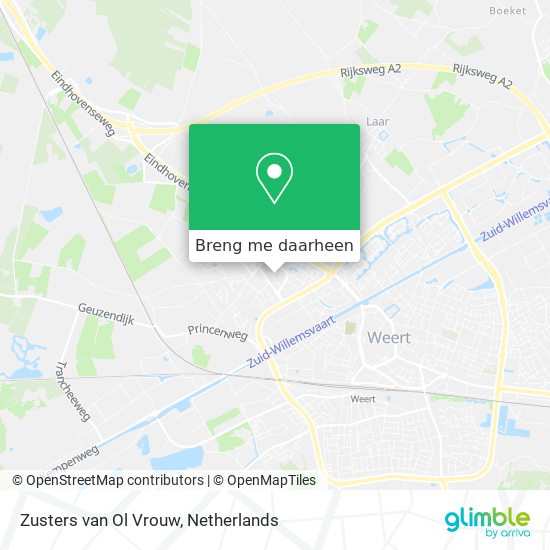 Zusters van Ol Vrouw kaart