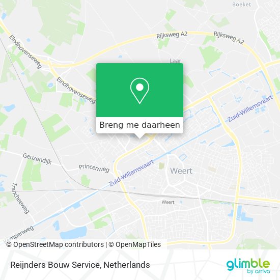 Reijnders Bouw Service kaart