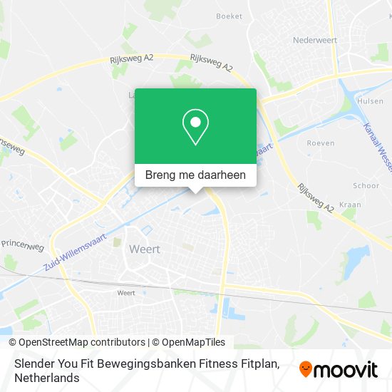 Slender You Fit Bewegingsbanken Fitness Fitplan kaart