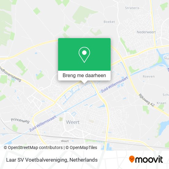 Laar SV Voetbalvereniging kaart