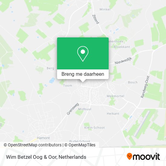 Wim Betzel Oog & Oor kaart
