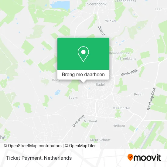 Ticket Payment kaart