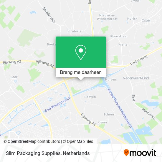 Slim Packaging Supplies kaart