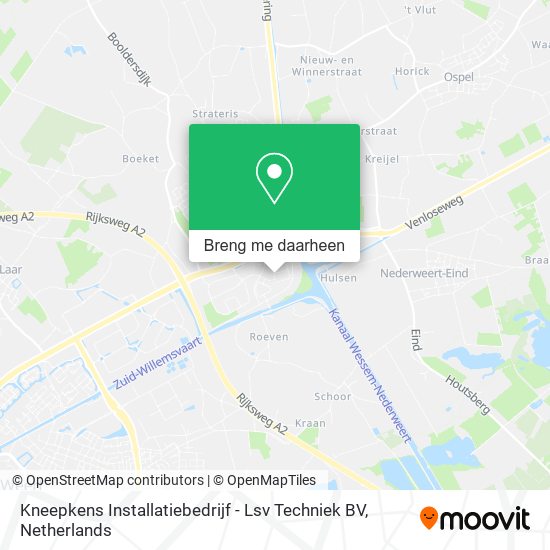 Kneepkens Installatiebedrijf - Lsv Techniek BV kaart