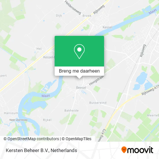 Kersten Beheer B.V. kaart