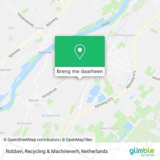 Robben, Recycling & Machineverh kaart