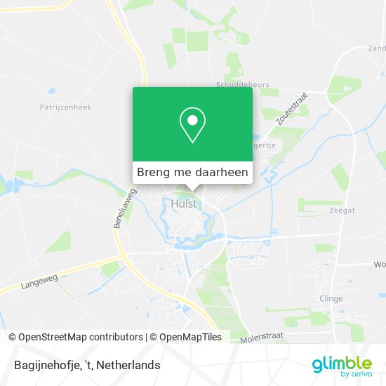 Bagijnehofje, 't kaart