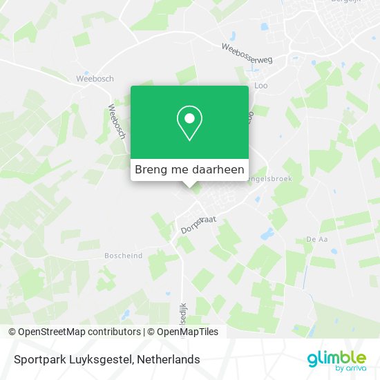 Sportpark Luyksgestel kaart