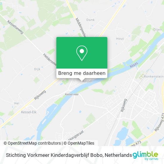 Stichting Vorkmeer Kinderdagverblijf Bobo kaart