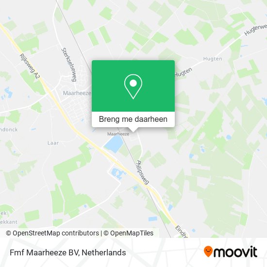 Fmf Maarheeze BV kaart